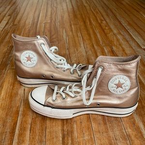 Platform Metallic converse